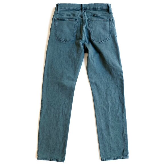 Gap Mens Straight Fit Flex Green Jeans Size 31 x 32 Denim 99% Cotton 1% Spandex - Picture 2 of 13